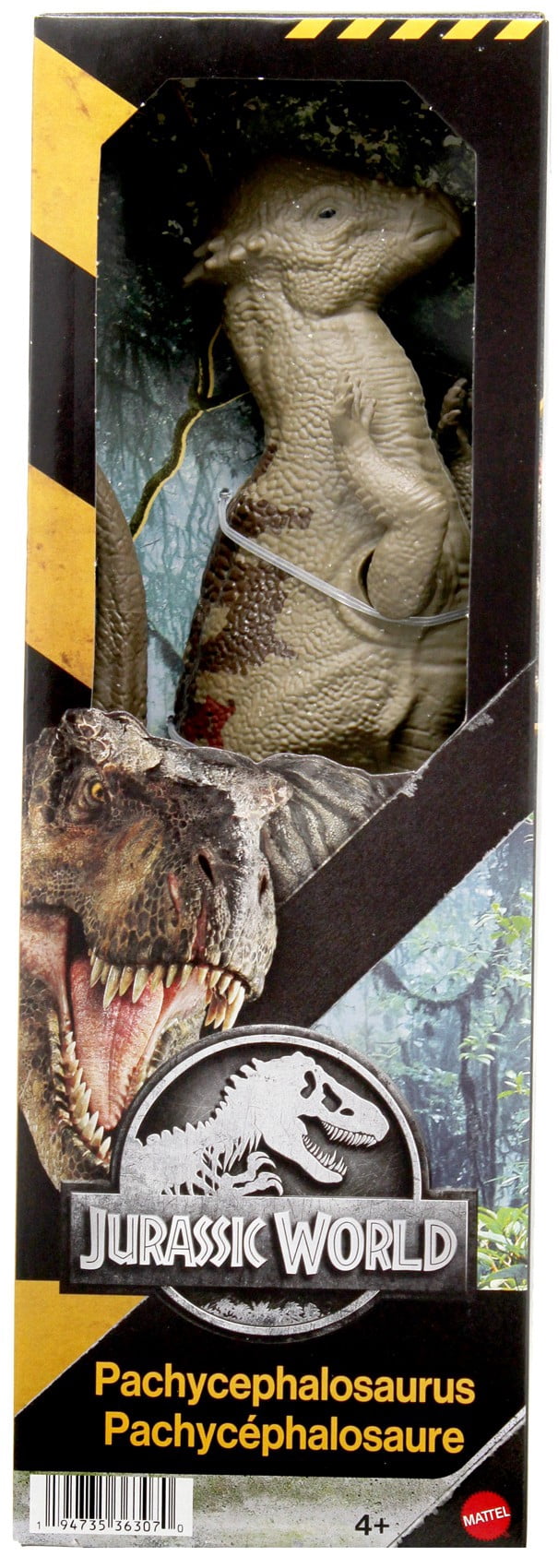 Jurassic World Pachycephalosaurus Action Figure (Brown)
