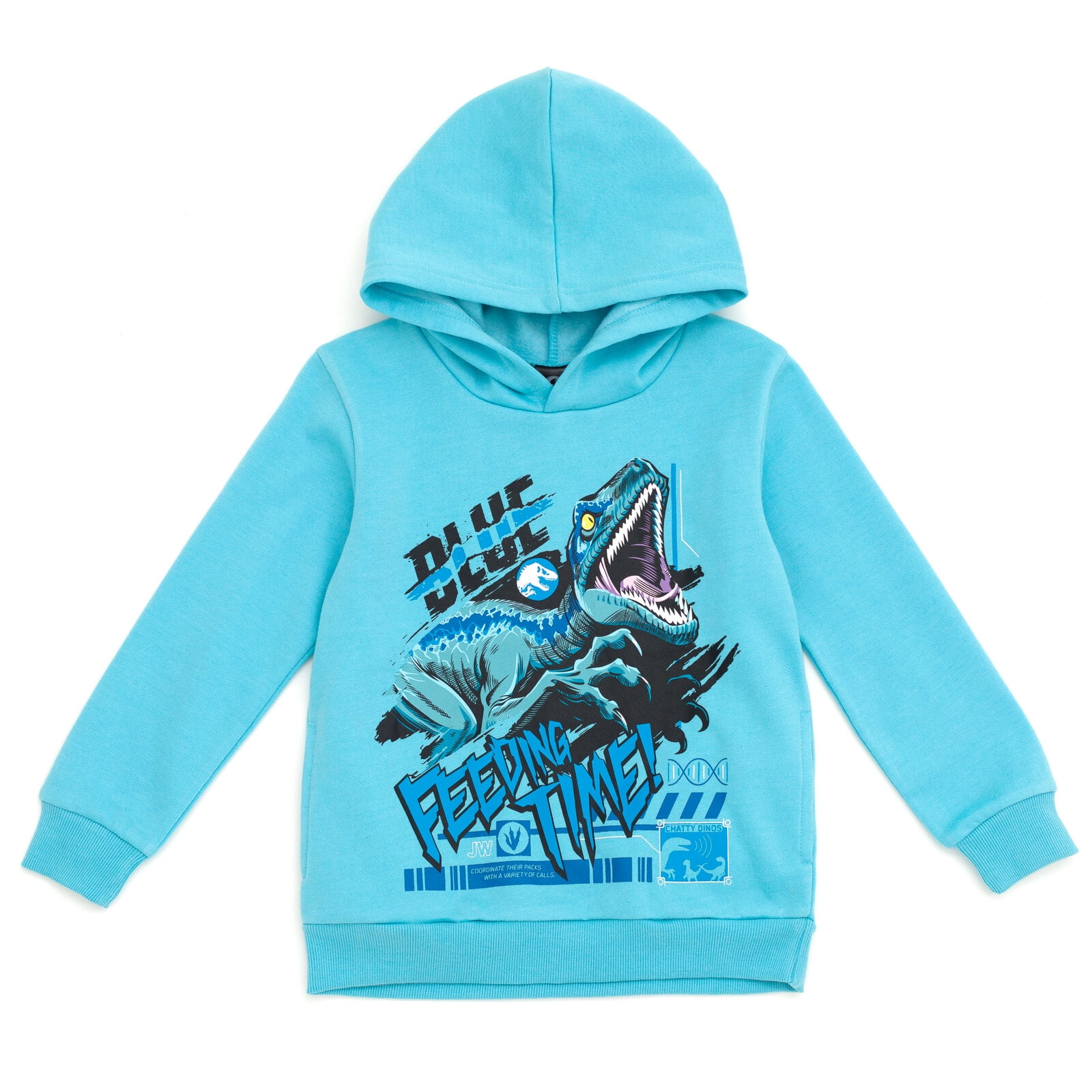 Jurassic World Park Blue Little Boys Fleece Pullover Hoodie 6 Walmart