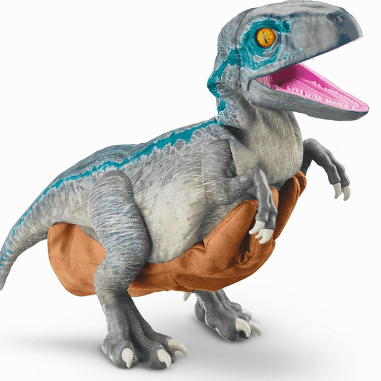 Jurassic World REALFX Baby Blue, hyper-realistic Dinosaur Animatronic Puppet Toy, Life-Like Movements and Real Movie Sounds