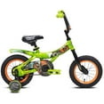 thumbnail image 1 of Jurassic World™ Raptor Kids Bicycle, 12" Wheels, Kids Ages 2-6 Years, Green and Orange, 1 of 12