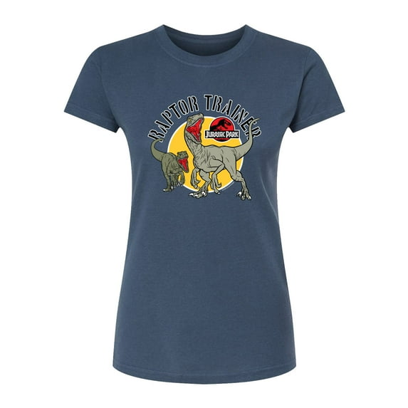 Jurassic World - Raptor Trainer - Juniors Fitted Short Sleeve Graphic T-Shirt