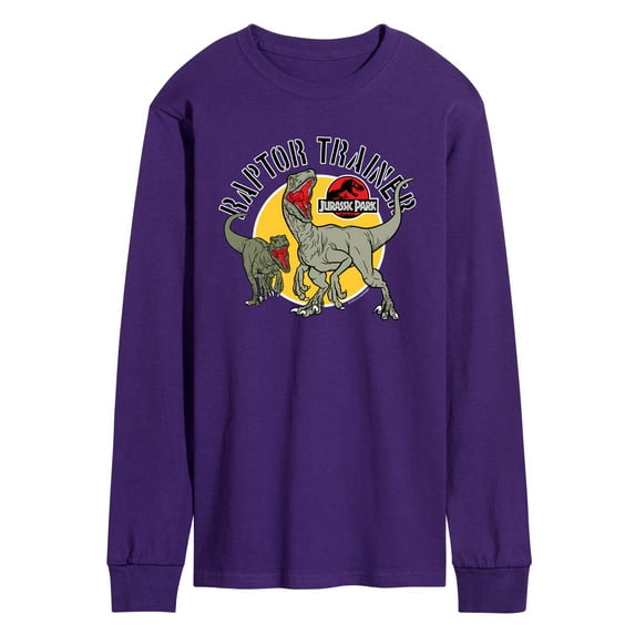 Jurassic World - Raptor Trainer - Men's Long Sleeve Graphic T-Shirt