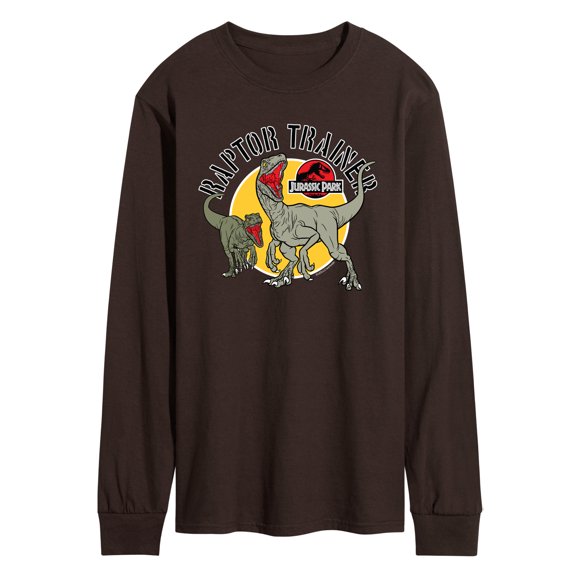 Jurassic World - Raptor Trainer - Men's Long Sleeve Graphic T-Shirt