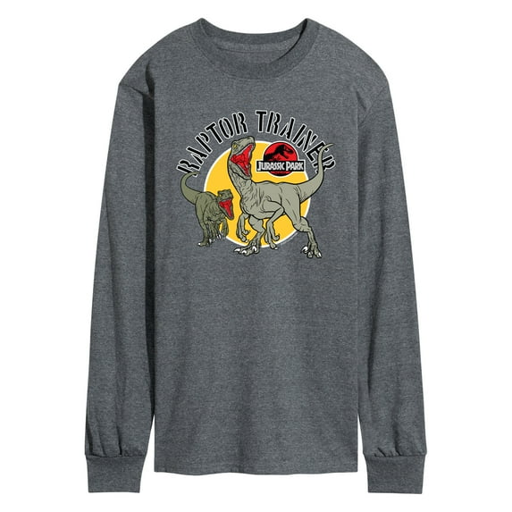 Jurassic World - Raptor Trainer - Men's Long Sleeve Graphic T-Shirt