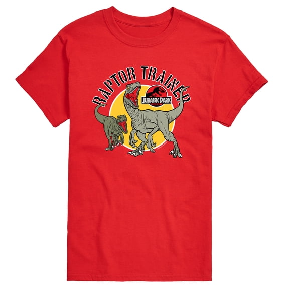 Jurassic World - Raptor Trainer - Men's Short Sleeve Graphic T-Shirt