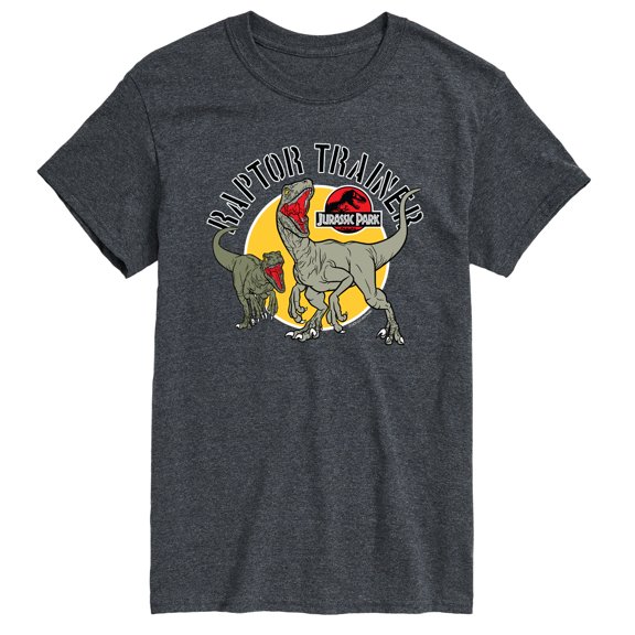 Jurassic World - Raptor Trainer - Men's Short Sleeve Graphic T-Shirt