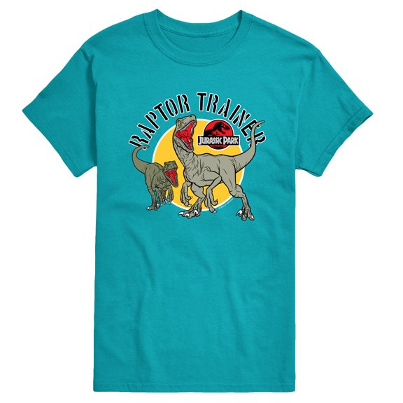 Jurassic World - Raptor Trainer - Men's Short Sleeve Graphic T-Shirt