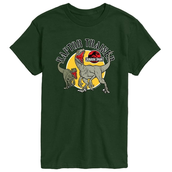 Jurassic World - Raptor Trainer - Men's Short Sleeve Graphic T-Shirt