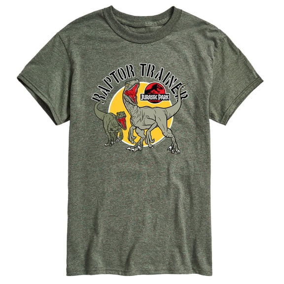 Jurassic World - Raptor Trainer - Men's Short Sleeve Graphic T-Shirt