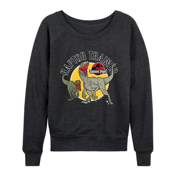 Jurassic World - Raptor Trainer - Women's French Terry Long Sleeve Pullover