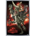 thumbnail image 1 of Jurassic World - Raptors Wall Poster, 14.725" x 22.375", Framed, 1 of 5