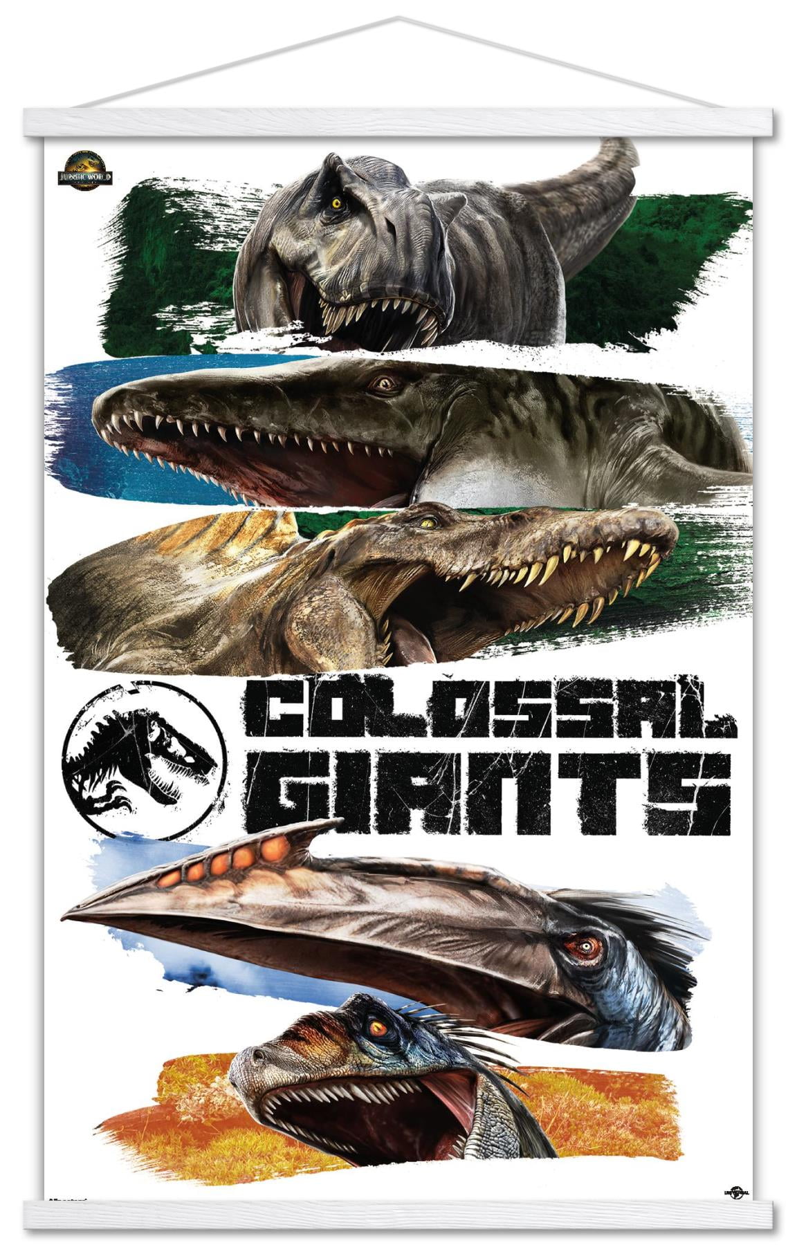 Jurassic World: Rebirth (2025) - Colossal Giants Wall Poster with