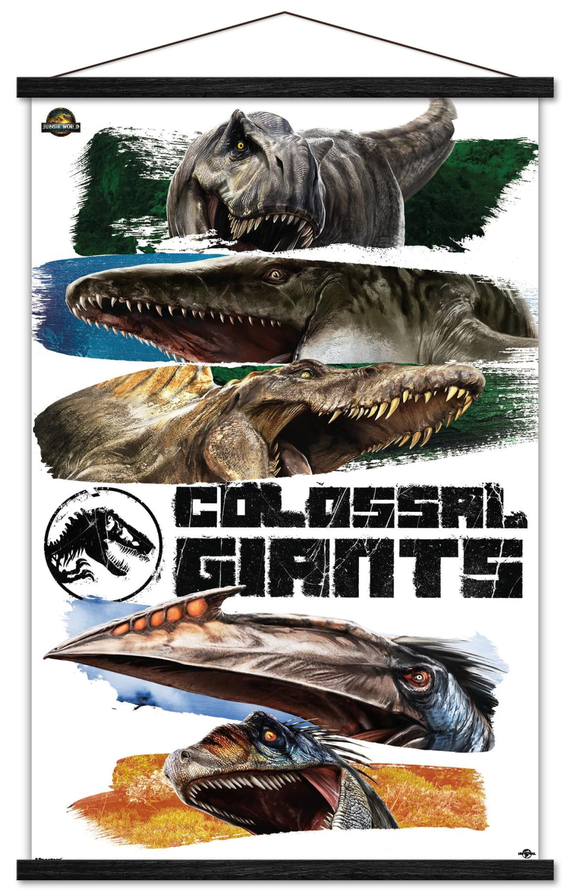 Jurassic World: Rebirth (2025) - Colossal Giants Wall Poster with