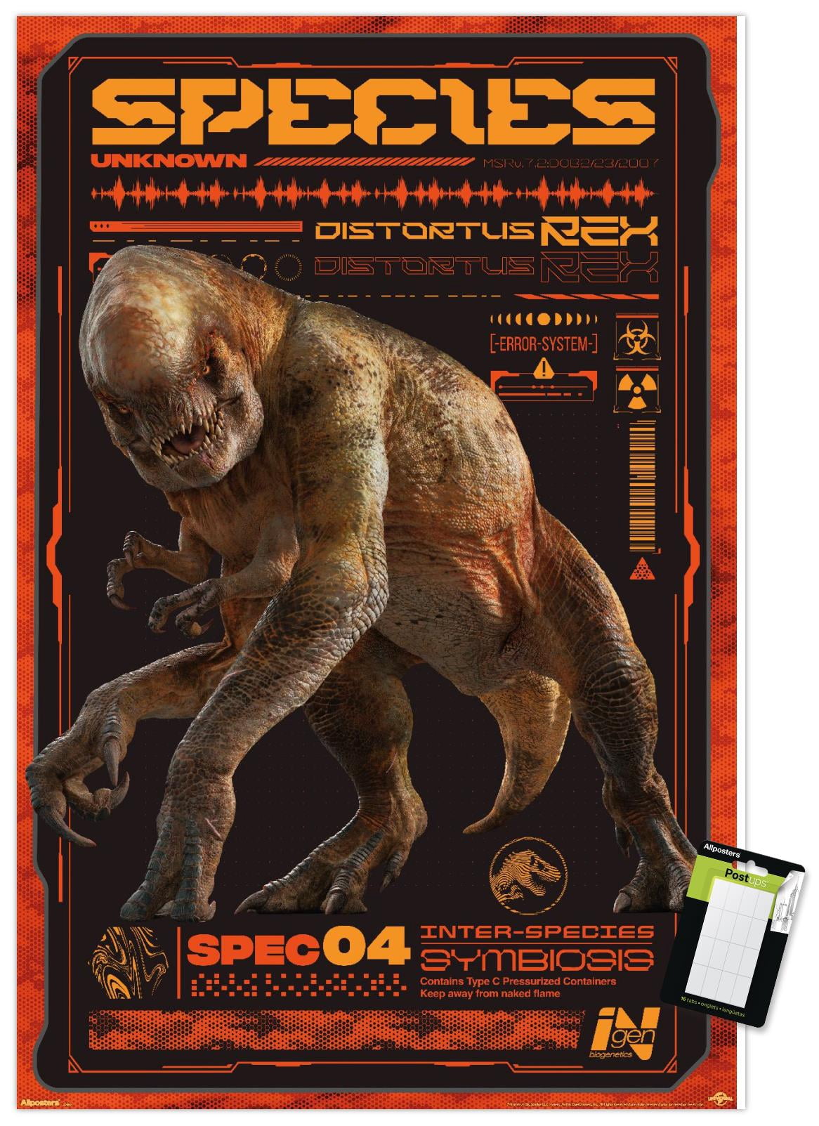 Empire Poster Educativo Dinosauri In Inglese 68x98 Cm - Versione 6, Illustrato Per Bambini - 3