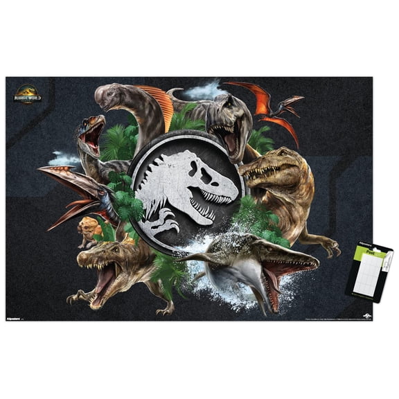 Jurassic World: Rebirth (2025) - Group Wall Poster, 22.375" x 34"