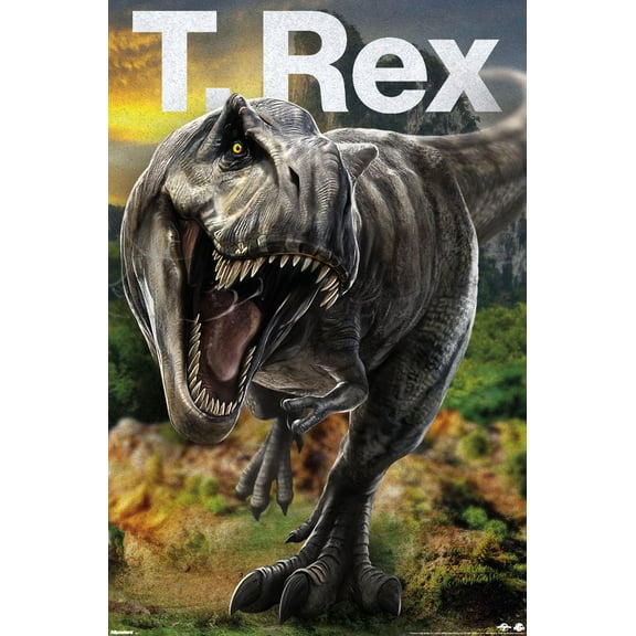 Jurassic World: Rebirth (2025) - T. Rex Wall Poster, 22.375" x 34"