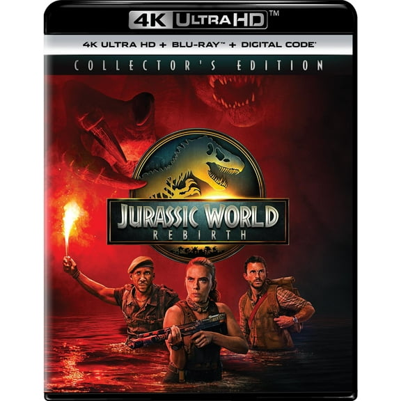 Jurassic World: Rebirth (4K Ultra HD + Blu-ray + Digital) [UHD]