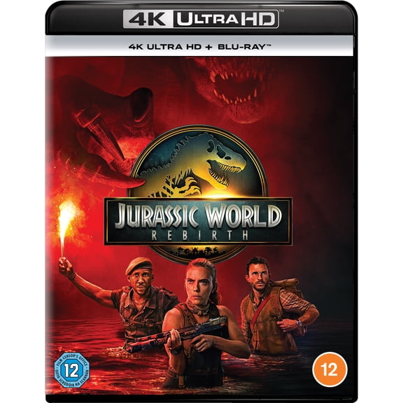 Jurassic World: Rebirth (4K Ultra HD) Mahershala Ali Jonathan Bailey Rupert Friend Ed Skrein