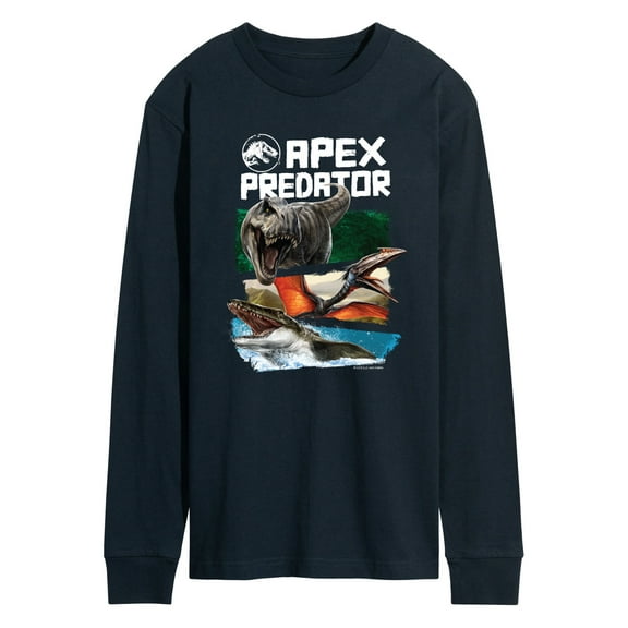 Jurassic World: Rebirth - Apex Predator - Men's Long Sleeve Graphic T-Shirt