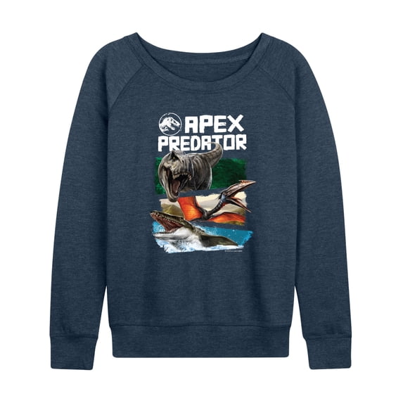 Jurassic World: Rebirth - Apex Predator - Women's French Terry Long Sleeve Shirt
