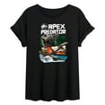 thumbnail image 1 of Jurassic World: Rebirth - Apex Predator - Women's Oversized Graphic T-Shirt, 1 of 4