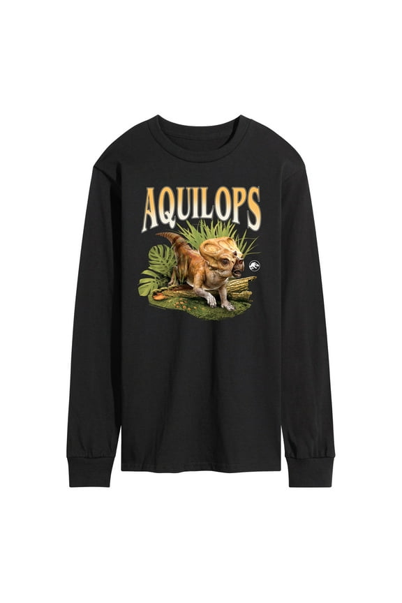 - Aquilops - Men's Long Sleeve Graphic T-Shirt