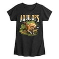 thumbnail image 1 of Jurassic World: Rebirth - Aquilops - Toddler And Youth Girls Fitted Short Sleeve Graphic T-Shirt, 1 of 4