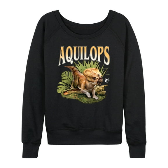 Jurassic World: Rebirth - Aquilops - Women's French Terry Long Sleeve Shirt