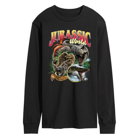 Jurassic World: Rebirth - Bootleg - Men's Long Sleeve Graphic T-Shirt