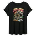 thumbnail image 1 of Jurassic World: Rebirth - Bootleg - Women's Oversized Graphic T-Shirt, 1 of 4