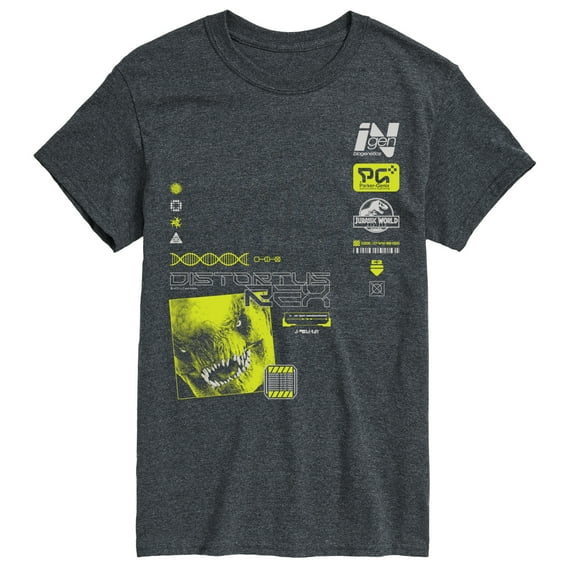 Jurassic World: Rebirth - Distortus Rex - Men's Short Sleeve Graphic T-Shirt