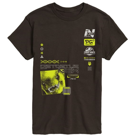 Jurassic World: Rebirth - Distortus Rex - Men's Short Sleeve Graphic T-Shirt