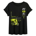 thumbnail image 1 of Jurassic World: Rebirth - Distortus Rex - Womens Oversized Graphic T-Shirt, 1 of 4