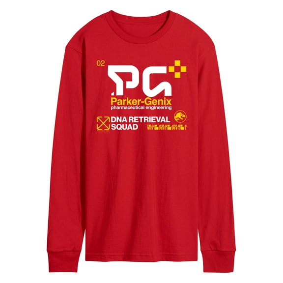 Jurassic World: Rebirth - Dna Squad - Men's Long Sleeve Graphic T-Shirt