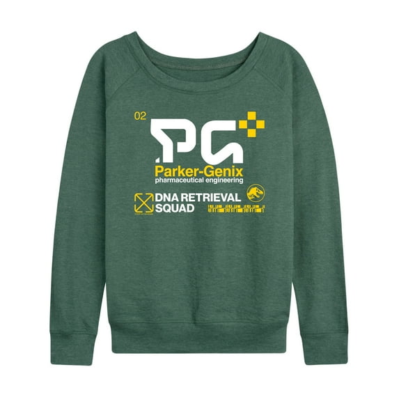 Jurassic World: Rebirth - Dna Squad - Women's French Terry Long Sleeve Shirt