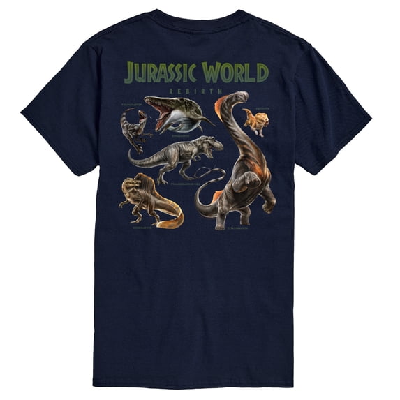 Jurassic World - Giants Grid - Men's Short Sleeve Graphic T-Shirt