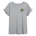 thumbnail image 1 of Jurassic World - Giants Grid - Juniors Oversized Graphic T-Shirt, 1 of 4