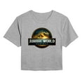 thumbnail image 1 of Jurassic World: Rebirth - Logo - Juniors Cropped Graphic T-Shirt, 1 of 4