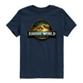 thumbnail image 1 of Jurassic World - Dinosaur Logo - Youth Boys Short Sleeve Graphic T-Shirt, 1 of 4