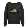 thumbnail image 1 of Jurassic World: Rebirth - Logo - Women's French Terry Long Sleeve Shirt, 1 of 4