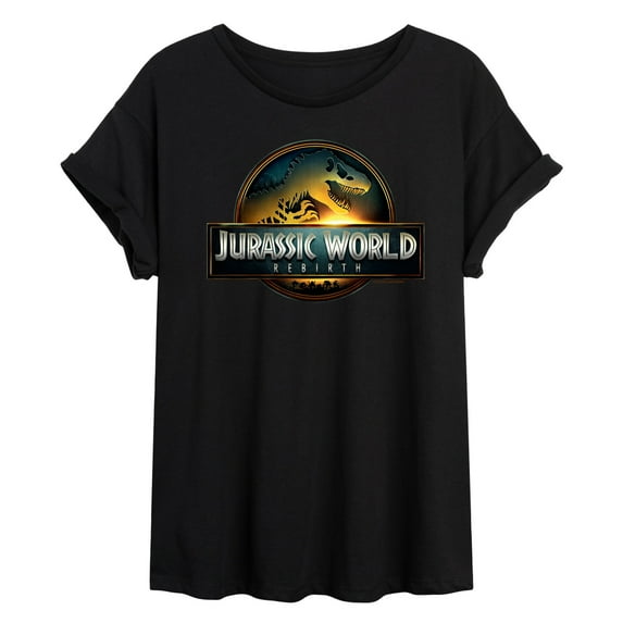 Jurassic World: Rebirth - Logo - Women's Oversized Graphic T-Shirt