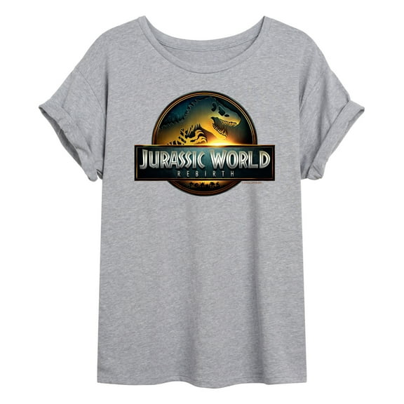 Jurassic World: Rebirth - Logo - Women's Oversized Graphic T-Shirt