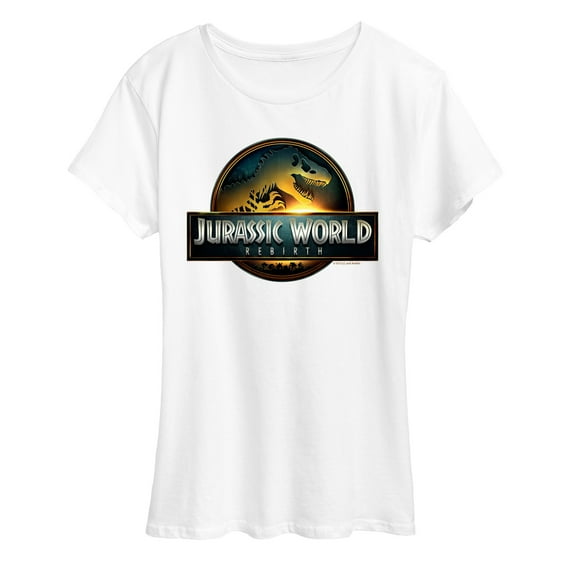 Jurassic World: Rebirth - Logo - Women's Short Sleeve Graphic T-Shirt