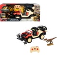 thumbnail image 1 of Matchbox Jurassic World RC Toy Truck, Battery-Powered Remote-Controlled Vehicle with Dinosaur Figure, RC Dinosaur Catcher, and Capture Cage for Transport, 1 of 2