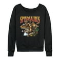thumbnail image 1 of Jurassic World: Rebirth - Spinosaurus - Women's French Terry Long Sleeve Shirt, 1 of 4