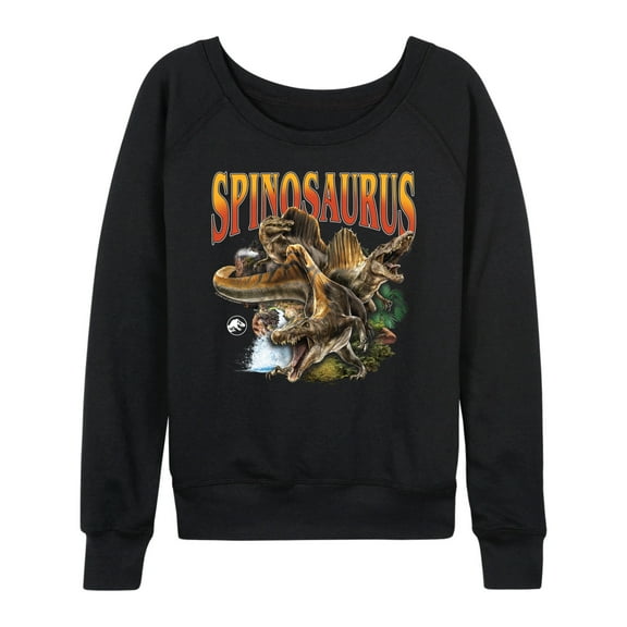 Jurassic World: Rebirth - Spinosaurus - Women's French Terry Long Sleeve Shirt