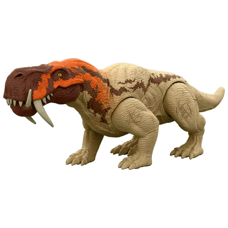 【ビデオテープ】JURASSIC/INSTINCTIVE EVERSSIC Jurassic World Rebirth Strike Attack Inostrancevia Dinosaur Toy