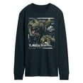 thumbnail image 1 of Jurassic World: Rebirth - T-Rex Digital Profile - Men's Long Sleeve Graphic T-Shirt, 1 of 4