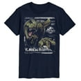 thumbnail image 1 of Jurassic World: Rebirth - T-Rex Digital Profile - Men's Short Sleeve Graphic T-Shirt, 1 of 4