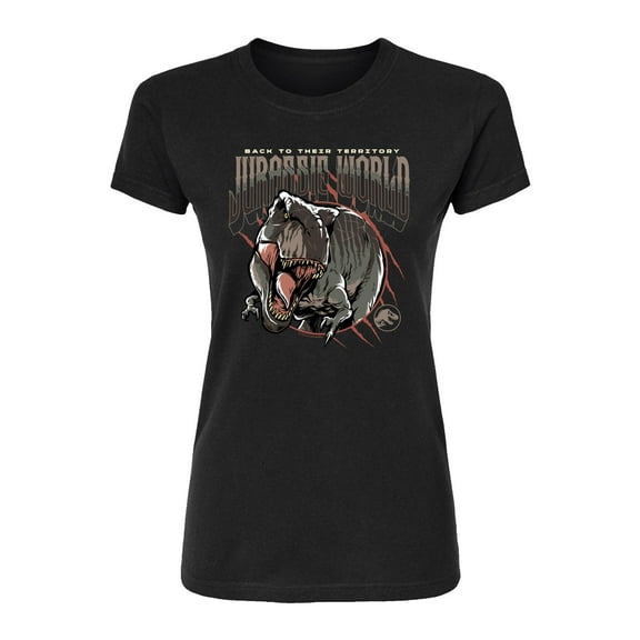 Jurassic World: Rebirth - Trex - Juniors Fitted Graphic T-Shirt